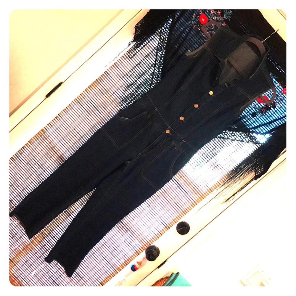 🚫🚫sold🚫🚫Sleeveless denim jumpsuit